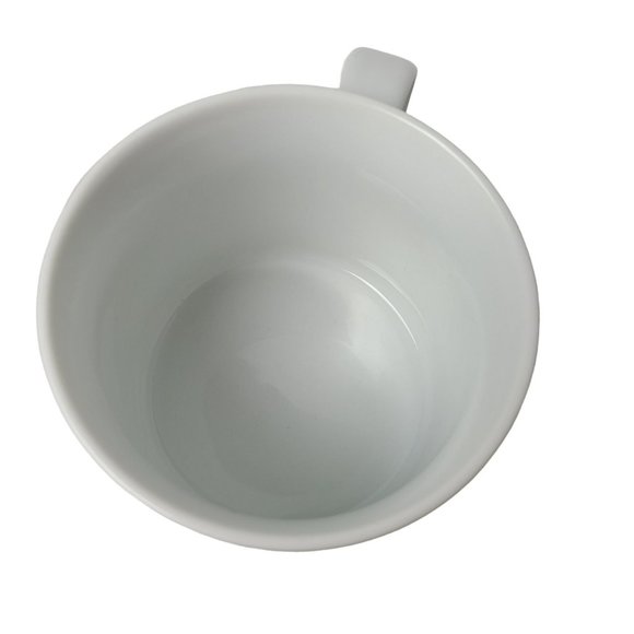 Starbucks 2012 White Christmas Holiday Gold Letters 16 oz Coffee Mug / Tea Cup - Picture 5 of 8